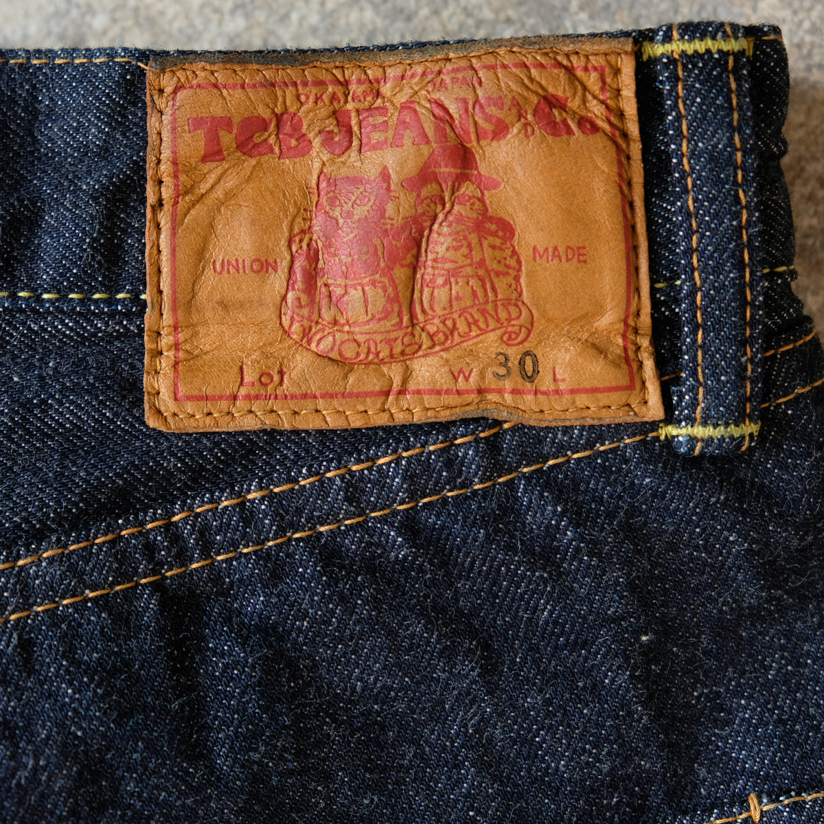 TCB Jeans_Baggy 50's Jeans 13.5oz