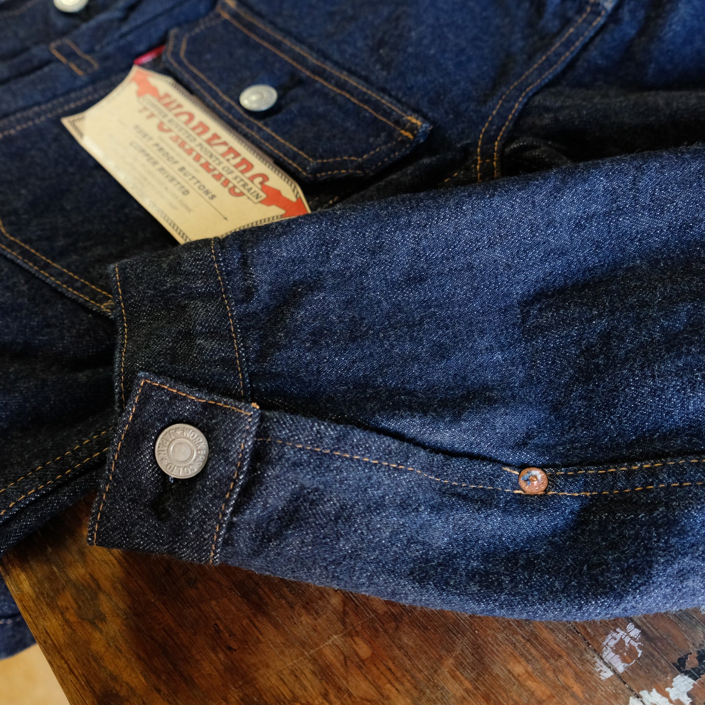 WORKERS_Lot806XH_14.7oz_Indigo Raw Denim_American Cotton 100%