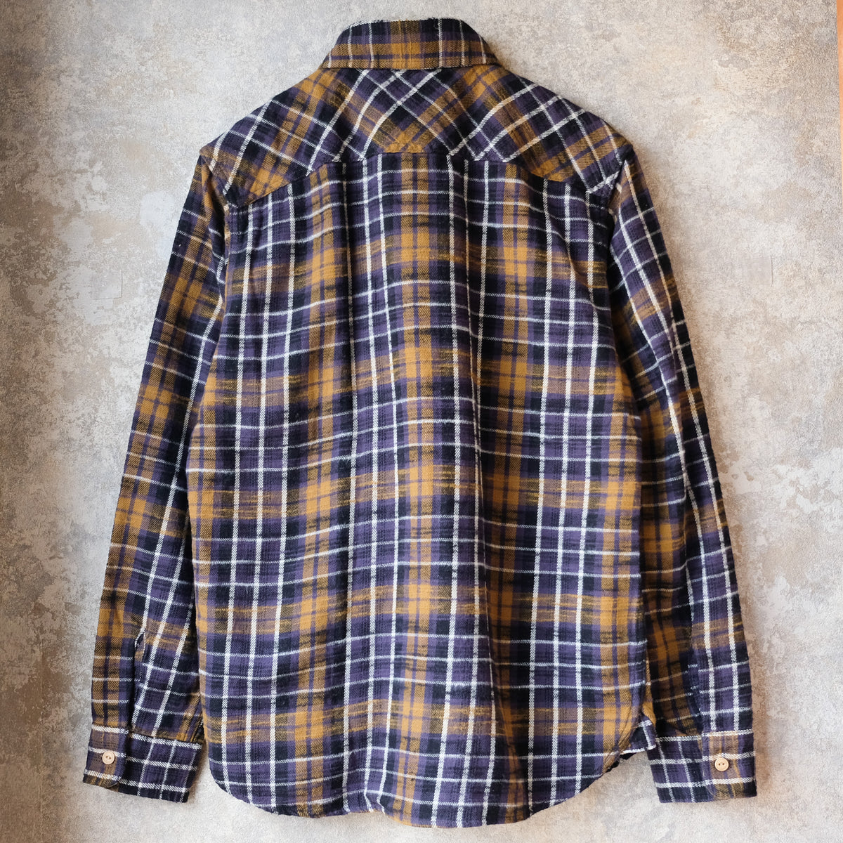UES_502554_14_1_Slab flannel shirt_purple