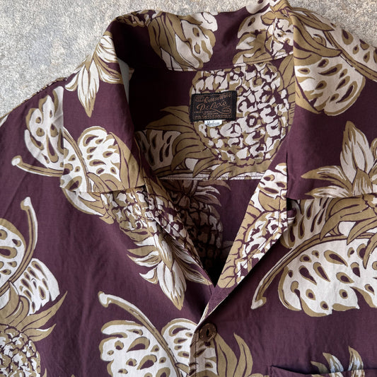 DELUXEWARE_AL-18S_50s PINE REEF_BORDEAUX