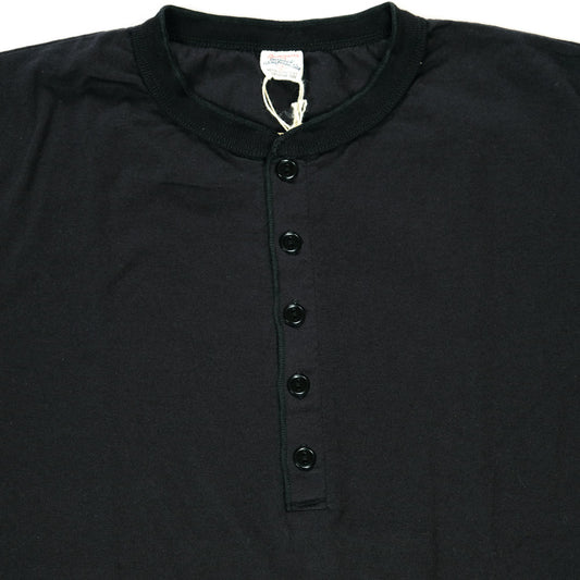 UES_652130_Supima Henley Neck T-Shirt_Black