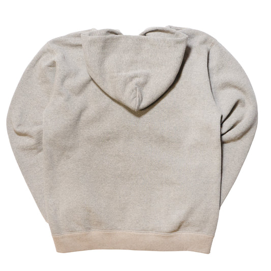 DELUXEWARE_SPZ-00_FULLZIP PARKA PLAIN_杢GRAY.BEIGE