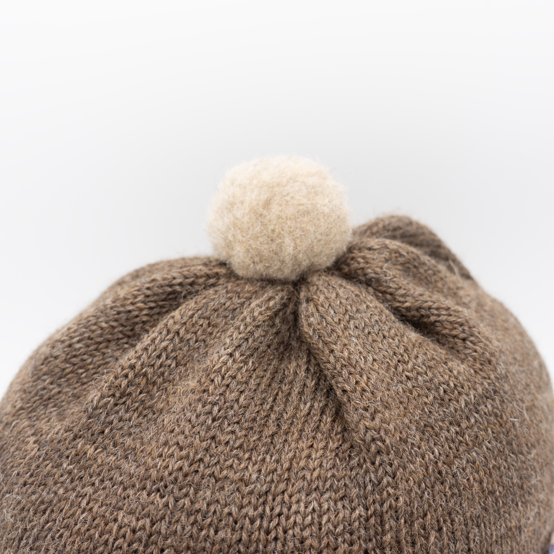 THE HWDOG&CO_D-00814_LINE BEANIE_Brown