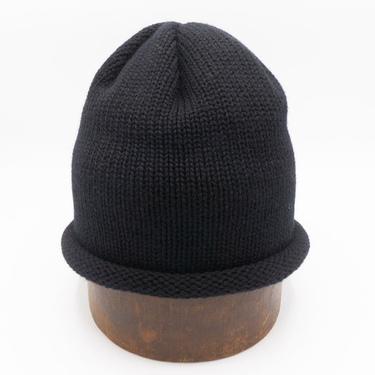 THE H.W.DOG&CO_D-00991_WOOL ROLL WATCH CAP_Black