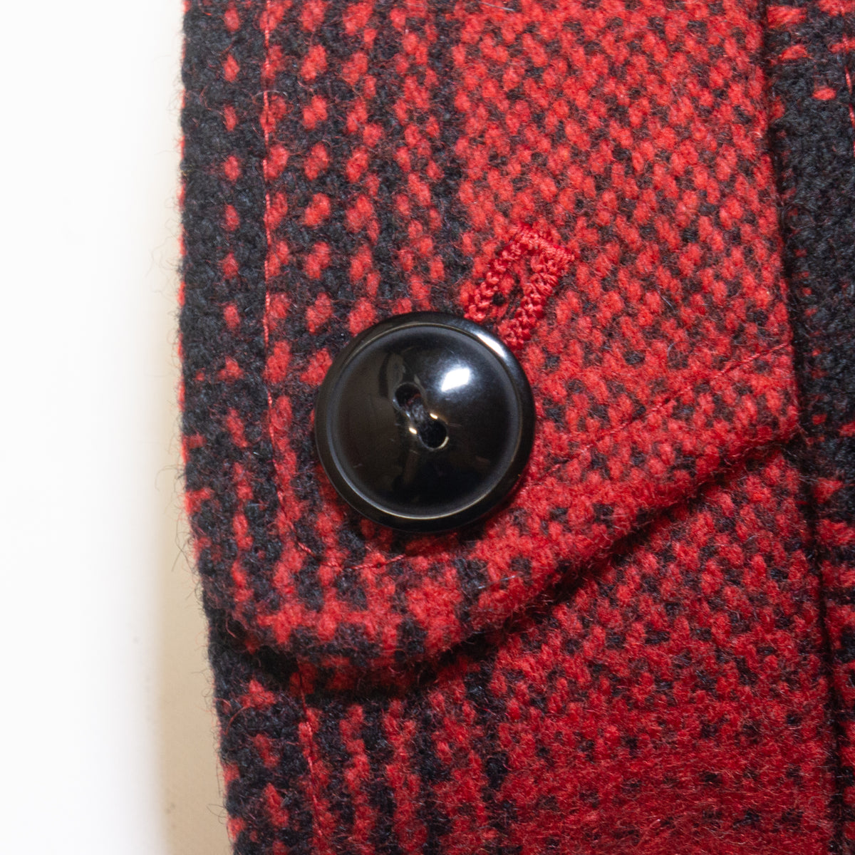 G&F Co._CHECK WOOL JACKET_RED