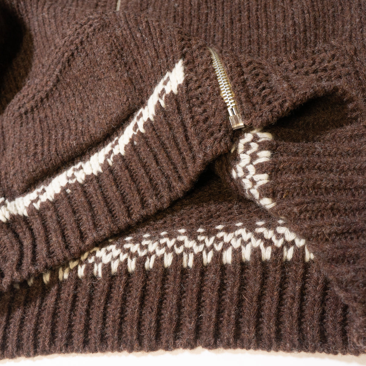 G&F Co._KNIT JACKET_BROWN