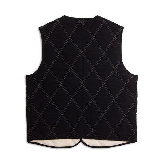 G&F Co. _THERMAL LINED QUILTING VEST_BLACK