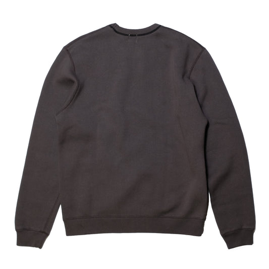 LOOP&WEFT_LCS 1004_SINKER SUPER FLUFFY KNIT CREWNECK SWEATSHIRT_C.BLACK