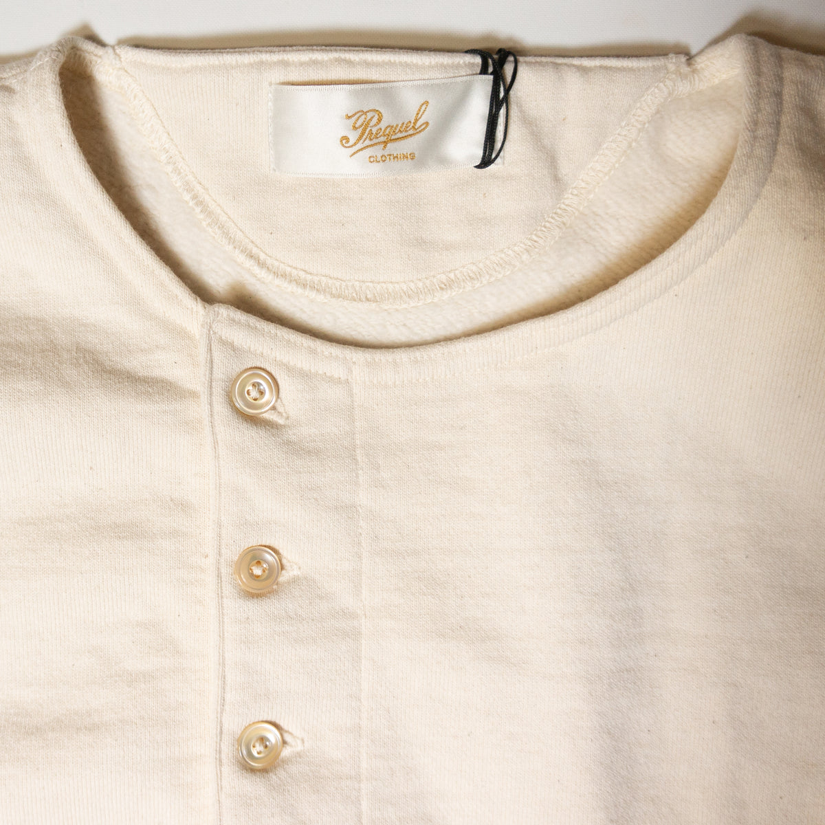 PREQUEL_C1001 Henley Sweatshirt(ヘンリースウェットシャツ)