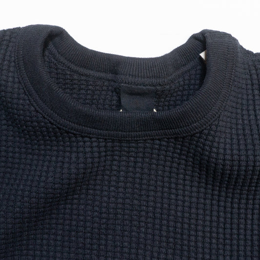 UES_601852_ビッグワッフルTシャツ_ブラック