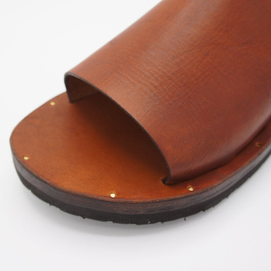 VASCO_LEATHER TORAVEL SANDAL_CAMEL