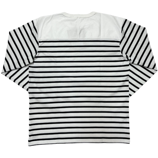 WORKERS_Foot Border T_White/Black