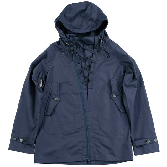 WORKERS_N-2 Parka Mod_Light Weight Cotton Ventile_Navy