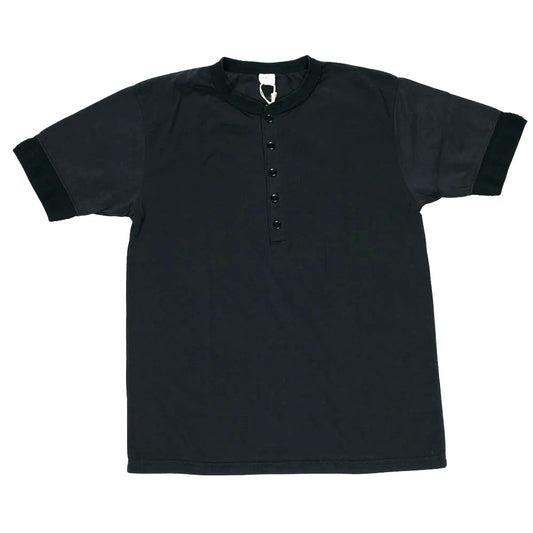 UES_652130_Supima Henley Neck T-Shirt_Black