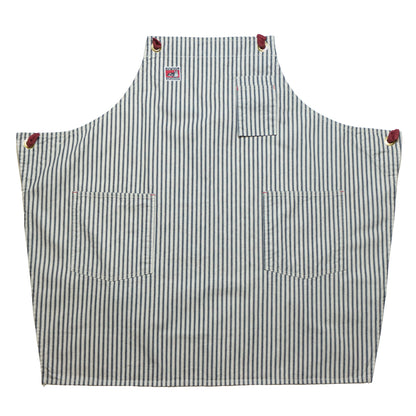 TCB Jeans_WORK APRON_White Stripe