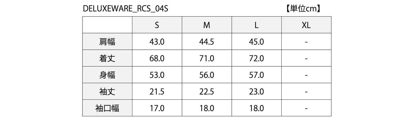 DELUXEWARE_RCS-04S_RAYON ENTENHEMD