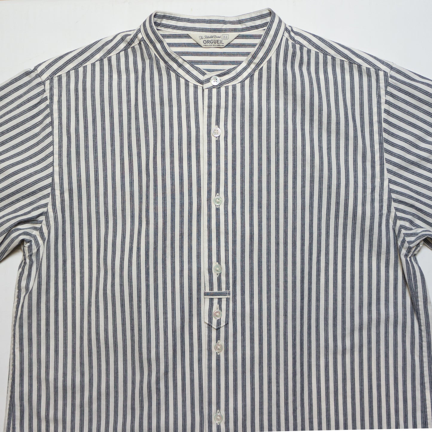 ORGUEIL_OR-5098_Grandad Collar Shirt