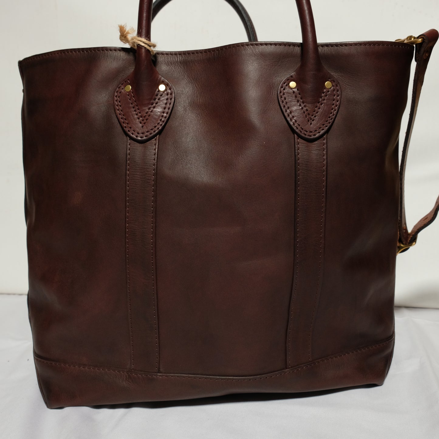 VASCO_LEATHER BOAT TOTE BAG