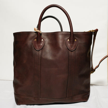 VASCO_LEATHER BOAT TOTE BAG