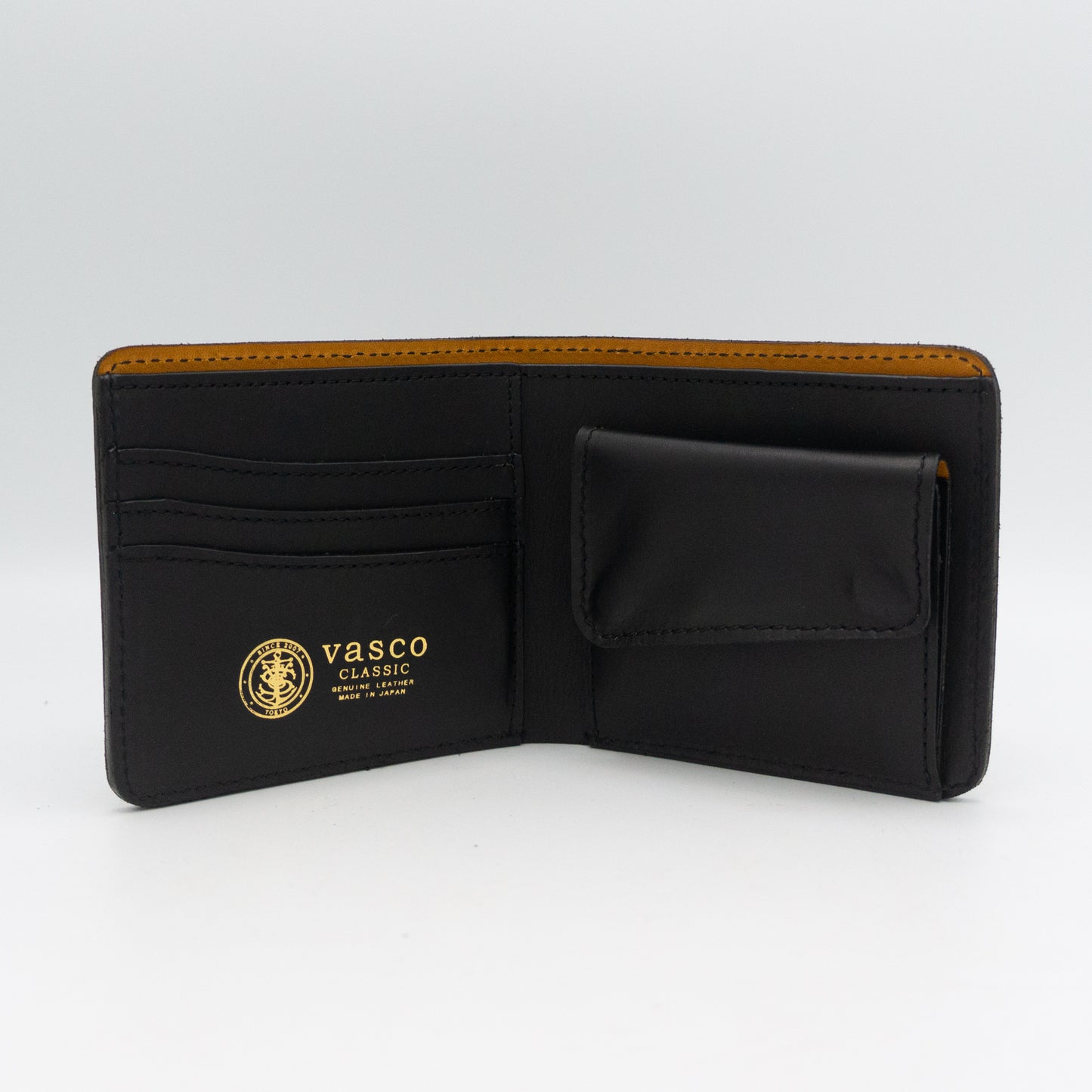 VASCO_LEATHER VOYAGE SHORT WALLET_COIN TYPE