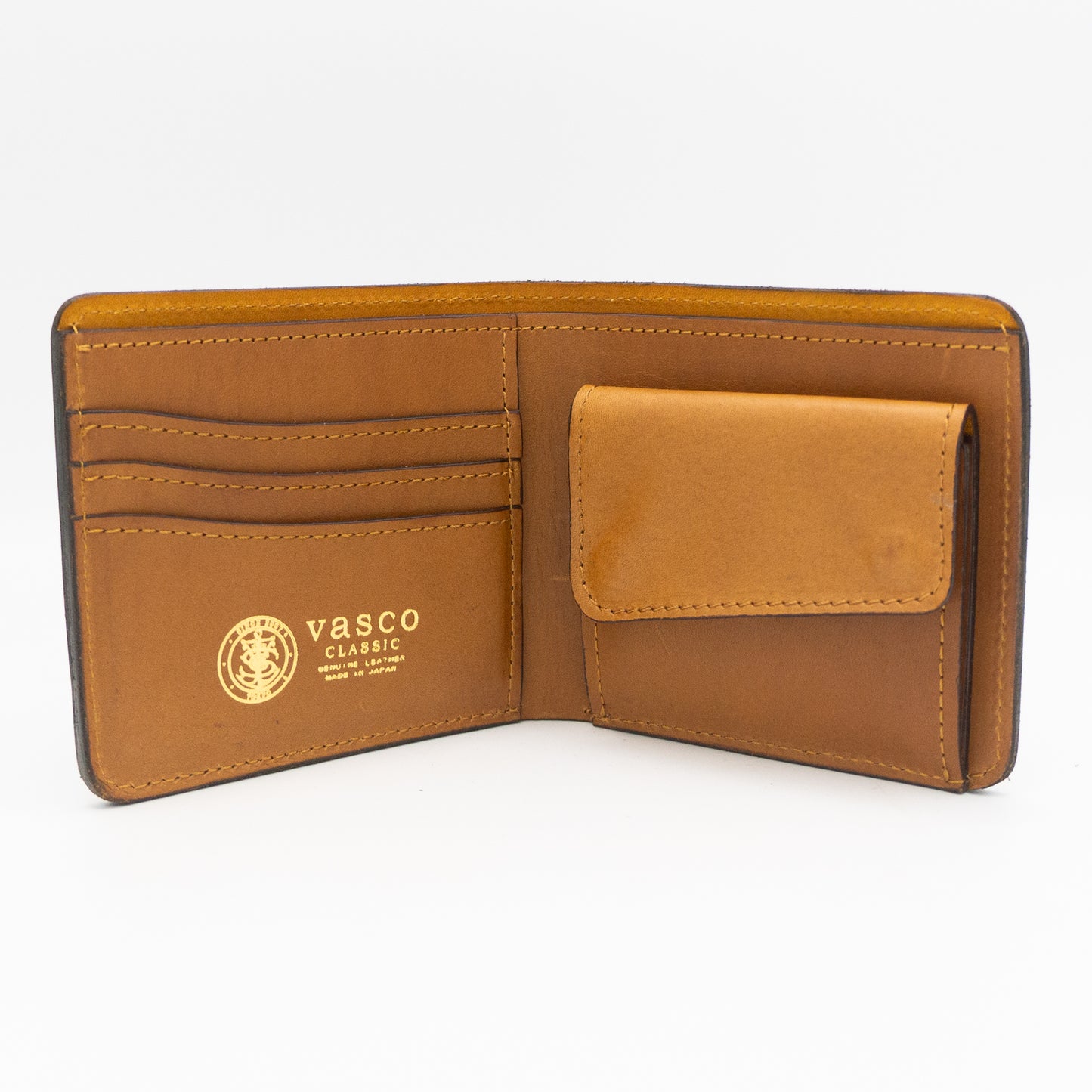 VASCO_LEATHER VOYAGE SHORT WALLET_COIN TYPE