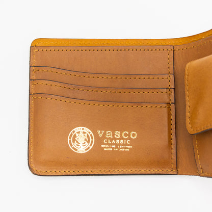 VASCO_LEATHER VOYAGE SHORT WALLET_COIN TYPE