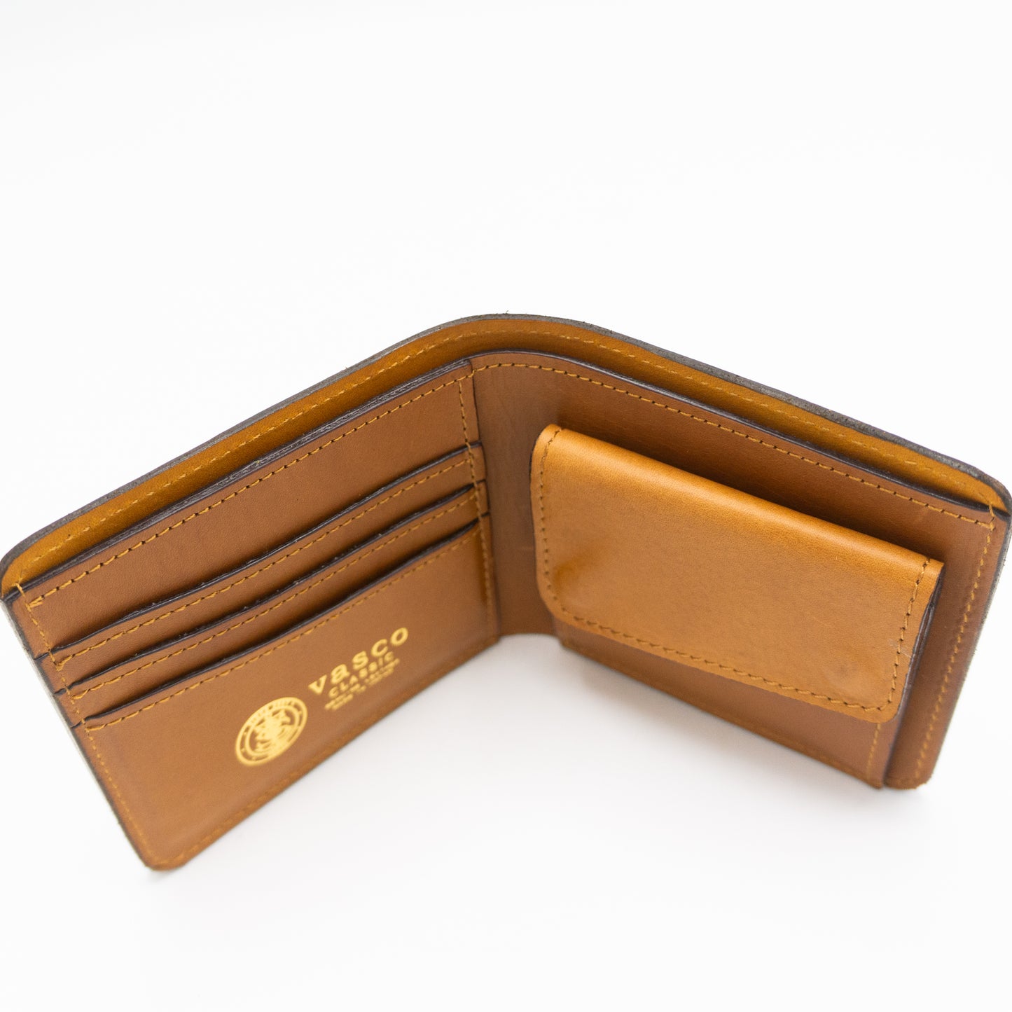 VASCO_LEATHER VOYAGE SHORT WALLET_COIN TYPE