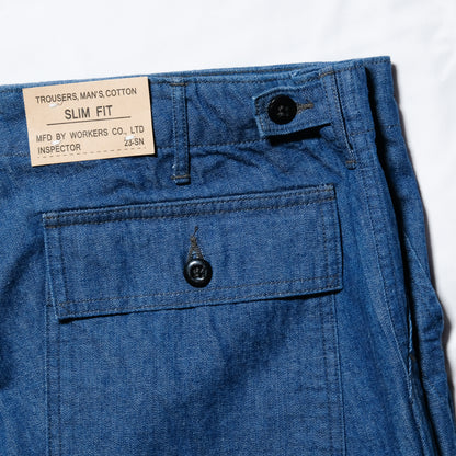 WORKERS_Baker Pants_Slim_10 oz Indigo Denim