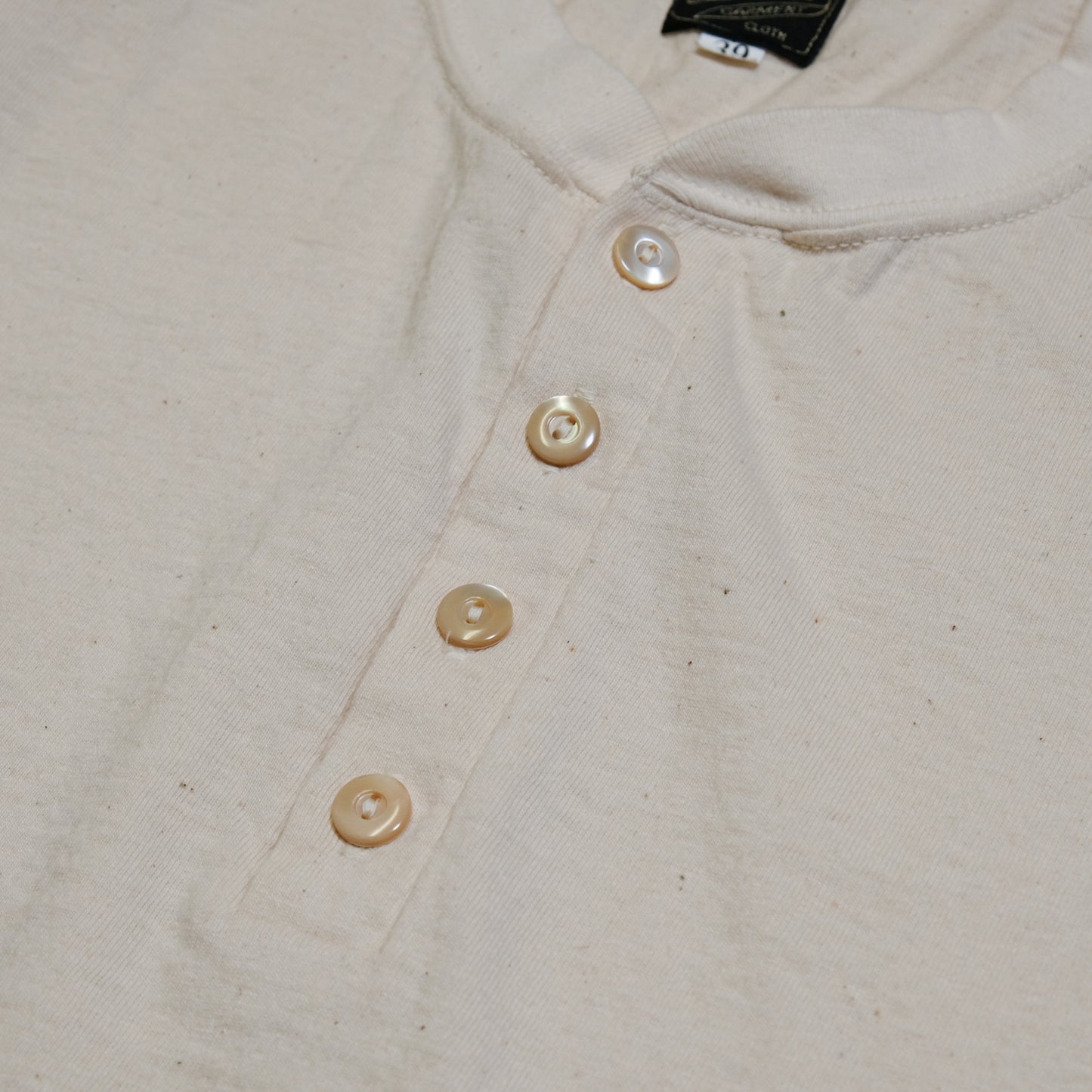 DALEE'S＆CO_Spinner_WORKER HENLEY NECK_NATURAL