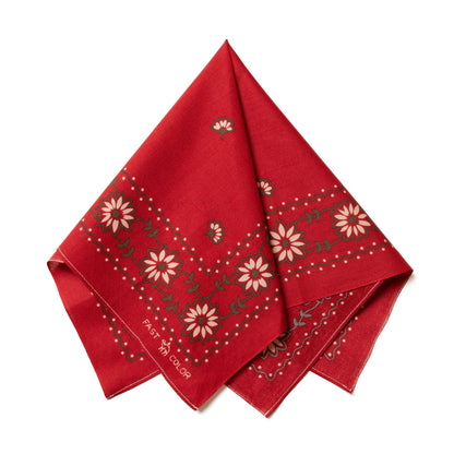 One Ear Brand_“Edelweiss” 50 x 50 Red