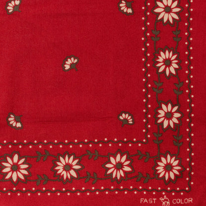 One Ear Brand_“Edelweiss” 50 x 50 Red