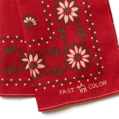 One Ear Brand_“Edelweiss” 50 x 50 Red