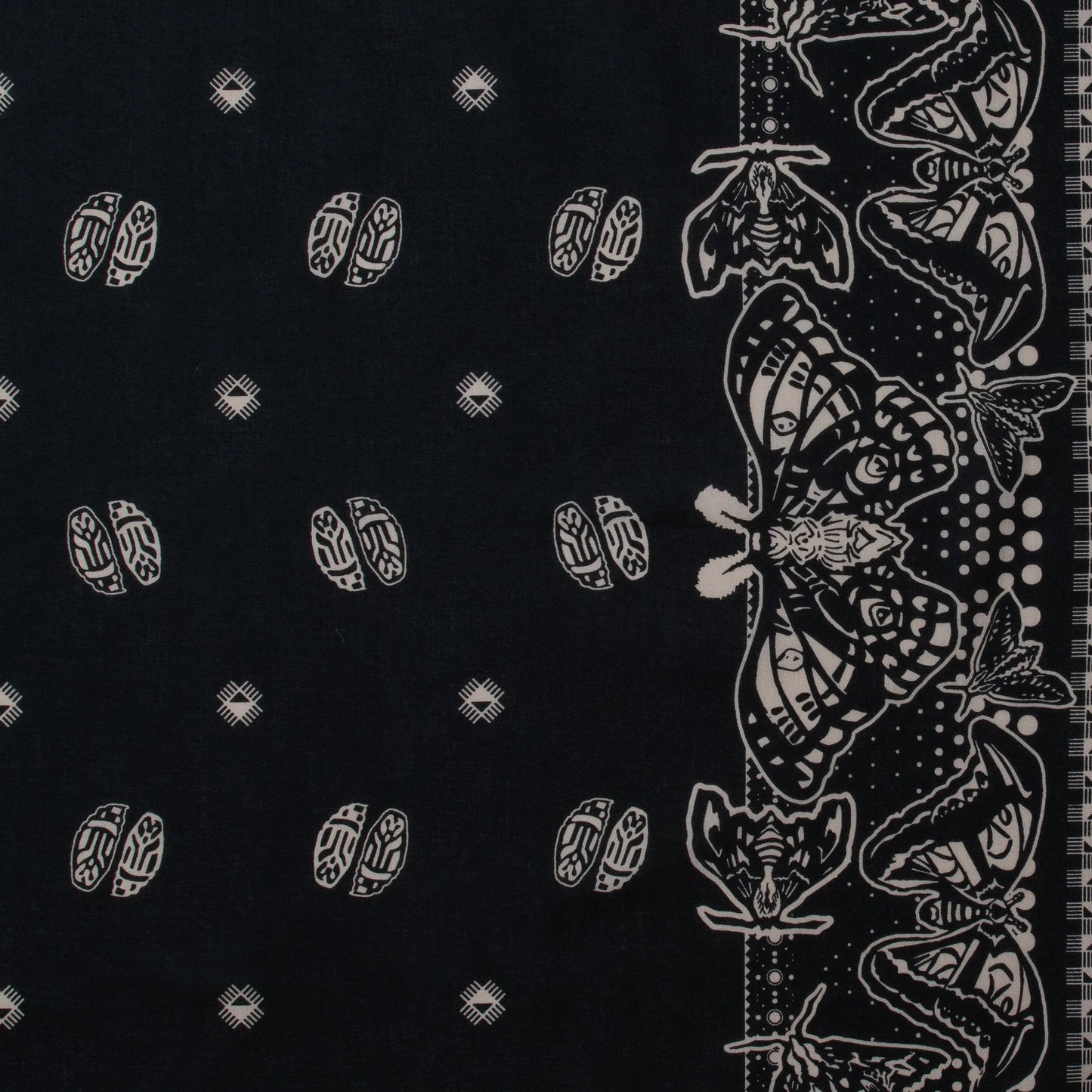 One Ear Brand "Nighthings" Olive Black 90 x 90