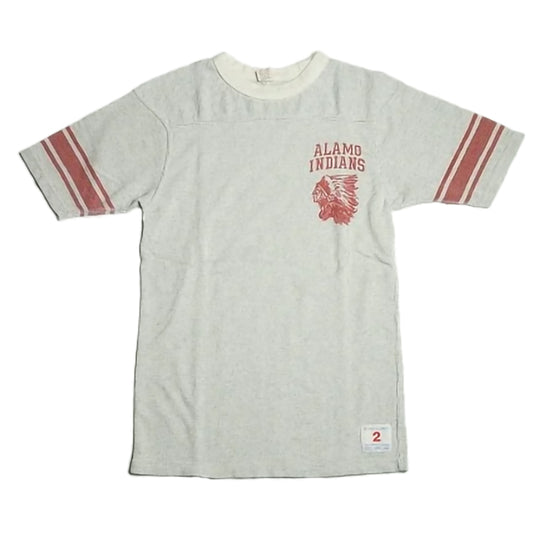 UES_651501_ALAMO INDIANS_Football T-shirt_Off