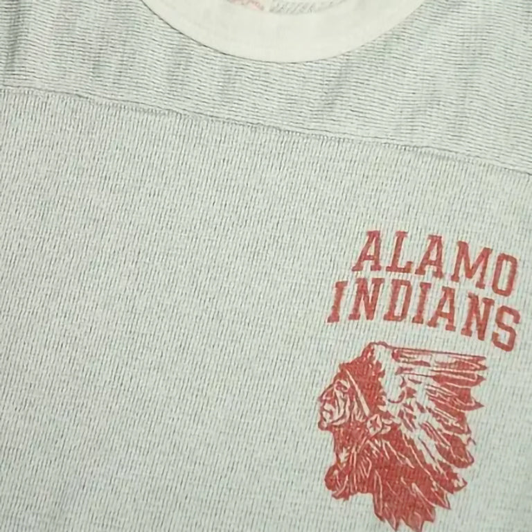 UES_651501_ALAMO INDIANS_フットボールTシャツ_オフ