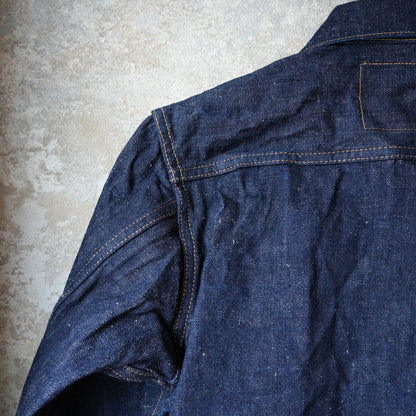 SAMURAIJEANS_S101AX-SAKURA_藍+桜Gジャン