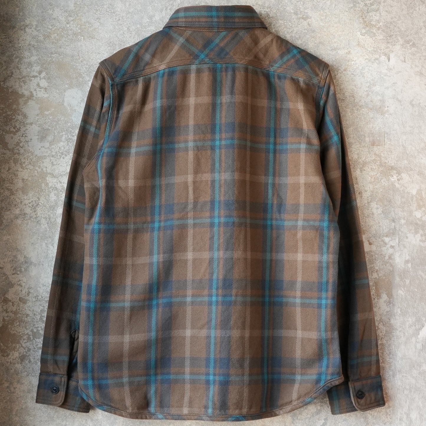UES_502551_12_Extra Heavyweight Flannel Shirt_Beige