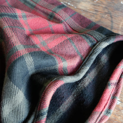 UES_502552_3_Extra Heavyweight Flannel Shirt_Red