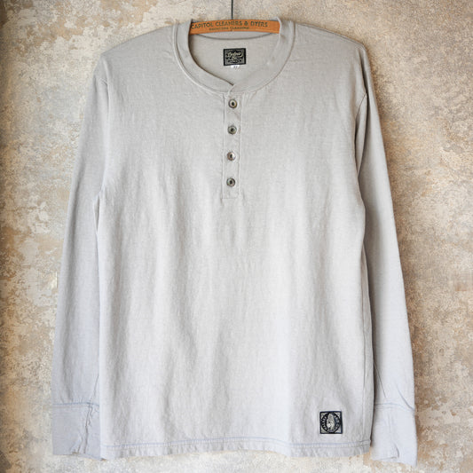 DALEE'S＆CO_Spinner.L_WORKER HENLEY NECK_Gray Wash