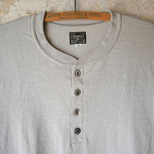 DALEE'S＆CO_Spinner.L_WORKER HENLEY NECK_Gray Wash