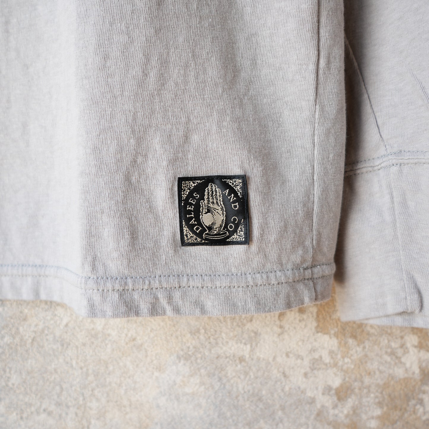 DALEE'S＆CO_Spinner.L_WORKER HENLEY NECK_Gray Wash