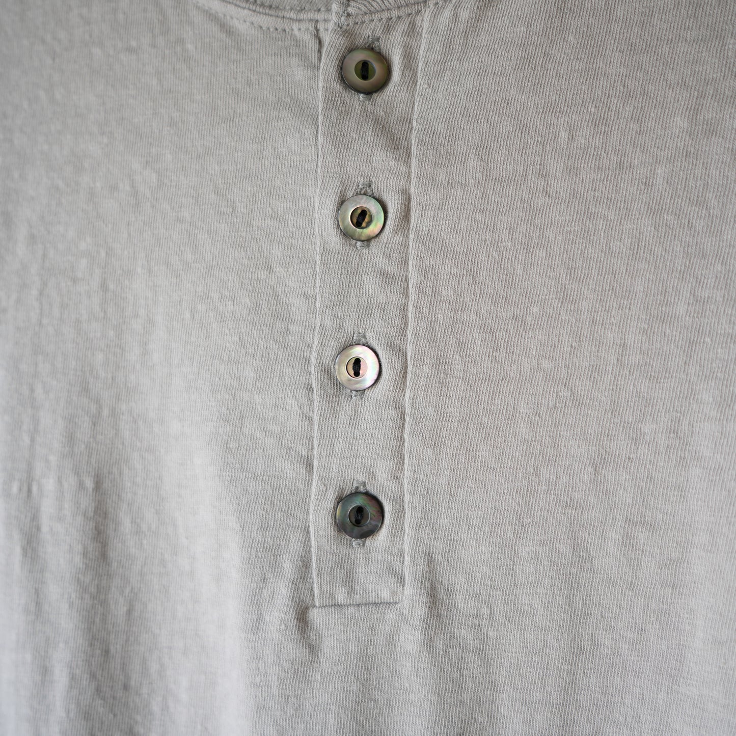 DALEE'S＆CO_Spinner.L_WORKER HENLEY NECK_Gray Wash