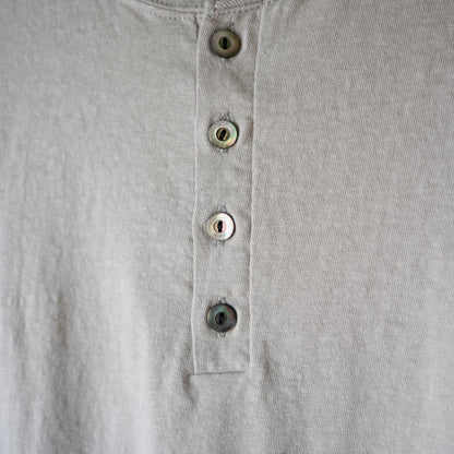 DALEE'S＆CO_Spinner.L_WORKER HENLEY NECK_Gray Wash