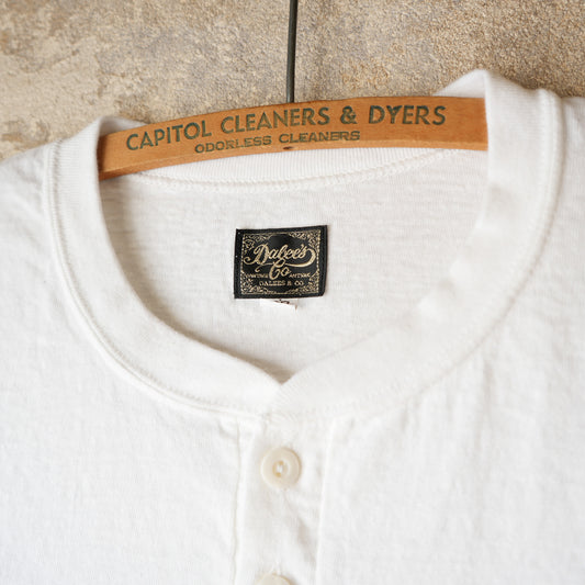 DALEE'S＆CO_Spinner.L_WORKER HENLEY NECK_White