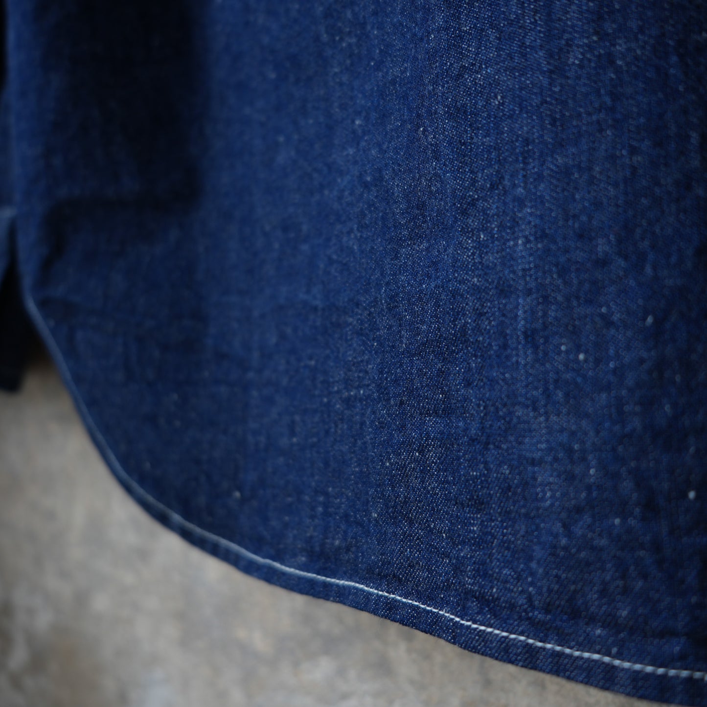 WORKERS_Cats Family Western Shirt_9.5 oz Indigo Denim_OW