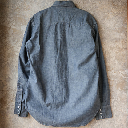 WORKERS_Cats Family Western Shirt_Chambray