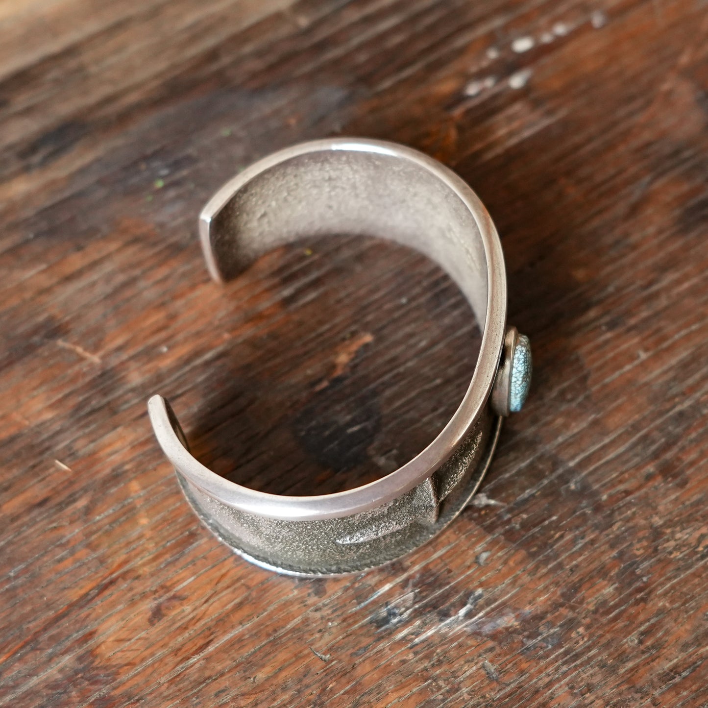 Darryl Begay_Bangle_Sterling Silver ＆ #8 Turquoise