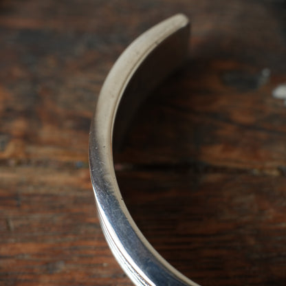 Aaron Anderson_Bangle_Sterling Silver ＆ BISBEE Turquoise