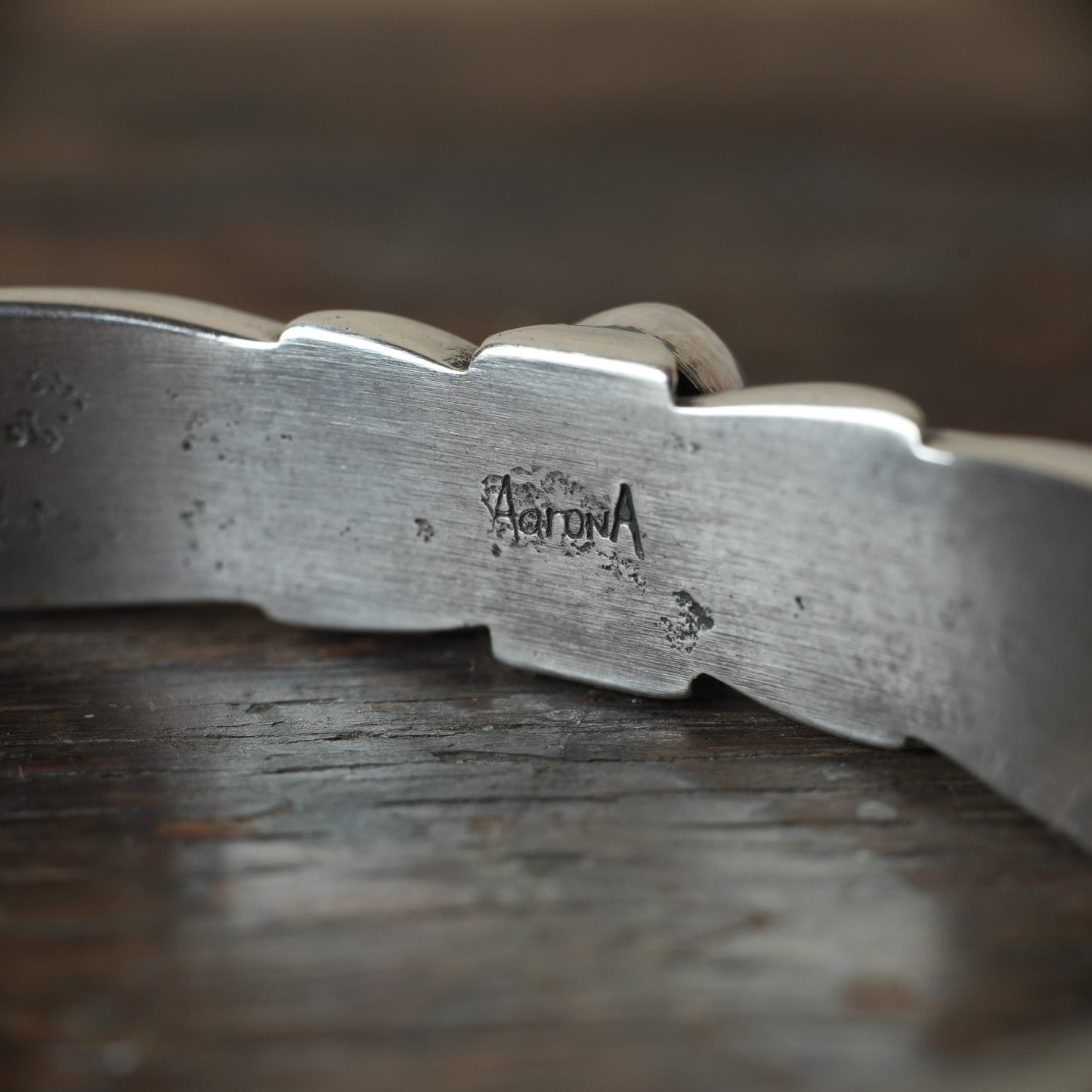 Aaron Anderson_Bangle_Sterling Silver ＆ BISBEE Turquoise