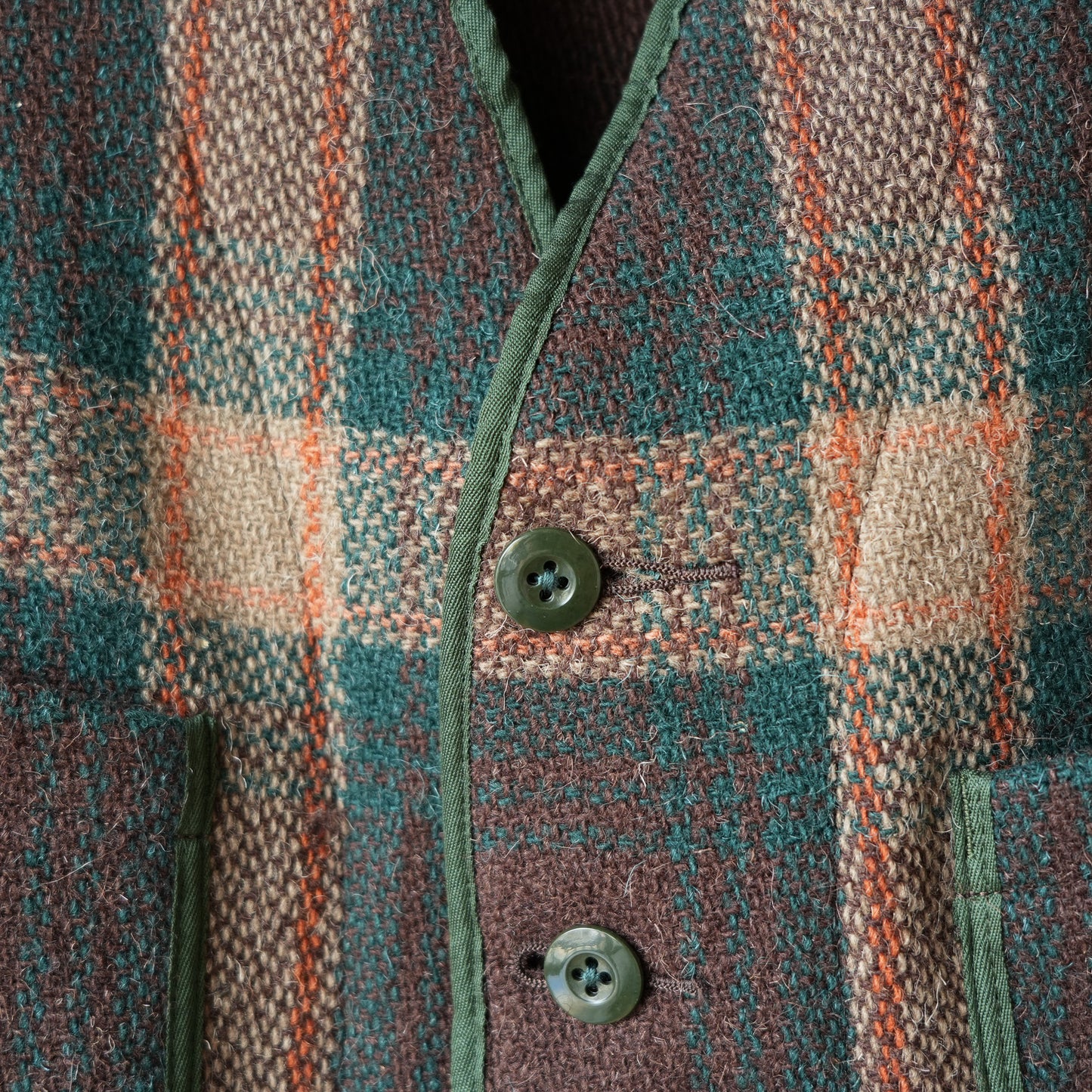 G&F Co._HUNTING JACKET_WOOL VEST_PLAID